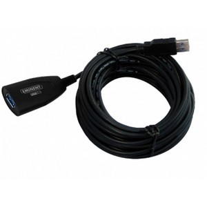 Prolunga USB3.0 Repeater A to A M/F 5m - Eminent EM1114